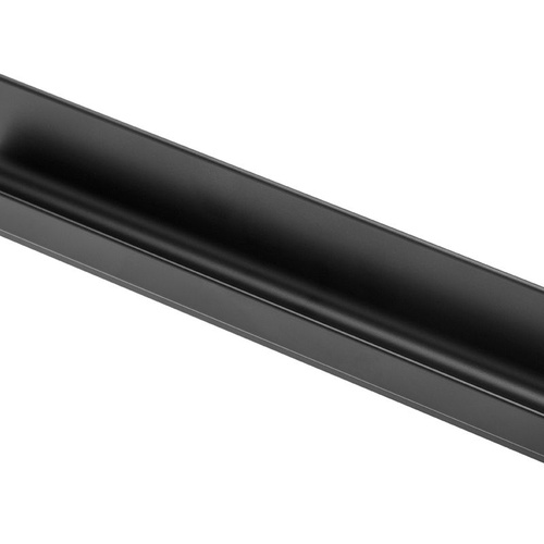 Ручка врезная GTV "L" L-3.5 м, чёрный матовый РА-0243-