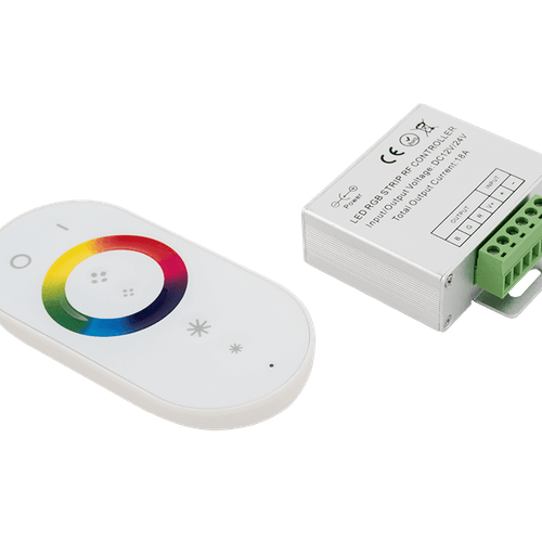 LED контроллер DELUCE 18A,12/24 W RF-RGB-S-18A-WH1