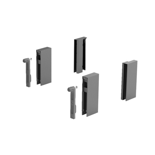 Комплект адаптеров DESIGNSIDE ARCITECH H92,антрацит 9122974