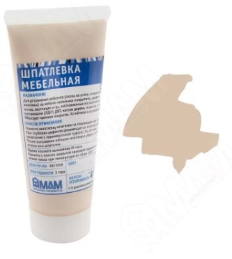 Шпатлевка мебельная,бежевая