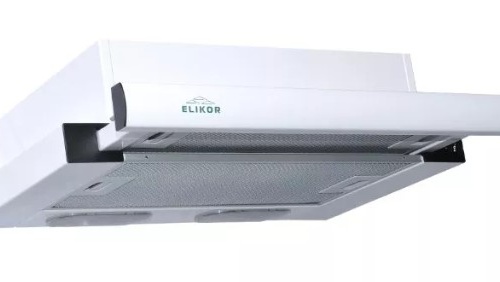 Вытяжка ELIKOR Интегра 50П-400-В2Л белый/белый
