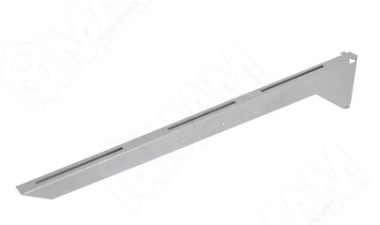 HOME SPACE Полкодержатель для сетчатых полок ,450 мм, металлик HS2450MT МДМ