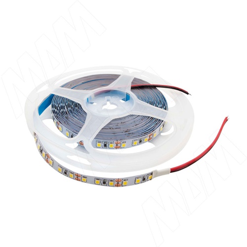 Лента светодиодная 2835/120,12V,5 м, нейтральный белый, 4000КIP20,9.6W/1м