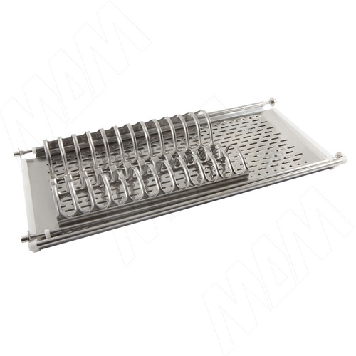 Посудосушитель одноур.нерж.600 мм INOX560SL