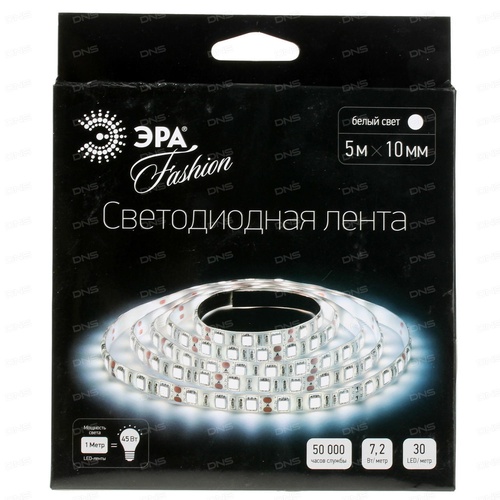 Эра Ls5050-30Led-ip20-ww 7.2Вт/метр