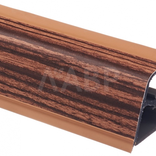 Плинтус REHAU 118 4,2 м (Зебрано малавийское 3253) АКЦИЯ