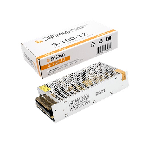 Блоки питания сетка 150W/12V, серия S
