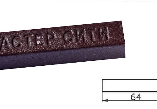 Воск меб. зебрано тёмный