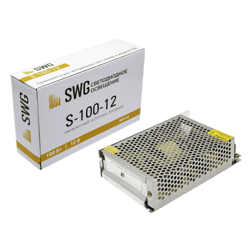 Блоки питания сетка 100W/12V, серия S