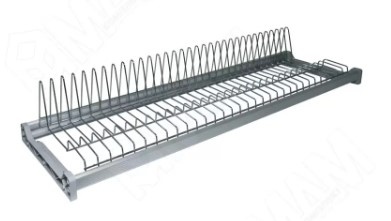 ROUND Посудосушитель для тарелок с риф.рамкой 600 мм,хром CM60VCP МДМ
