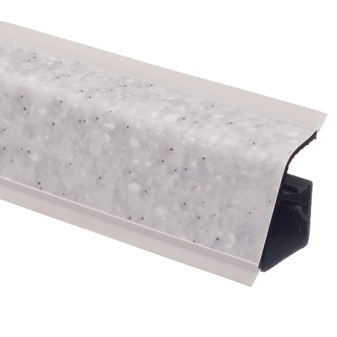 Плинтус REHAU 2235 Семолина серая 118 4,2 м МЕБЕЛЬЩИК