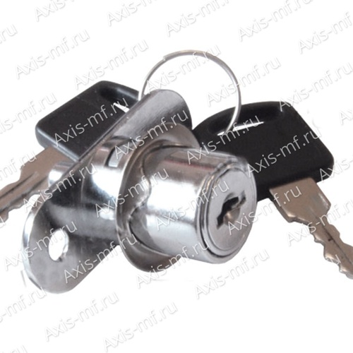 Замок для ящика L138 D19*L22mm никель