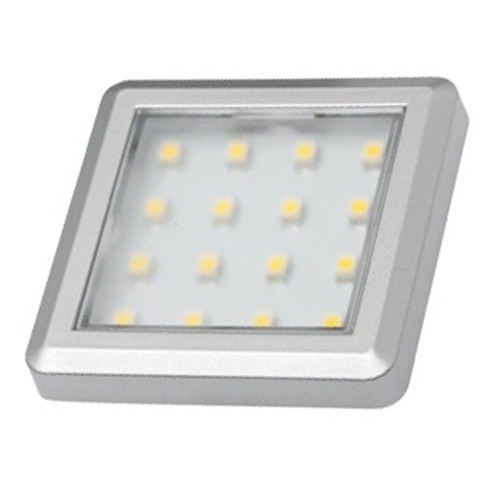 Светодиод.св-к 2-квадр.12V 2*1.6W 18 диодов теп.св