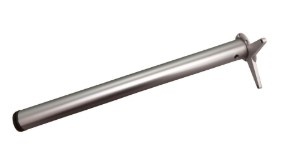Ножка 870мм d-60  FT-509 никель мат,боковое крепление