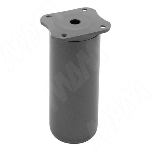 Опора декоративная D40 мм,H60+18 мм,графит ADJ7.060.GR