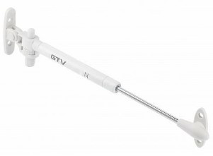 Газлифт с амортизатором 60N GTV,белый PD-GAM060-N10