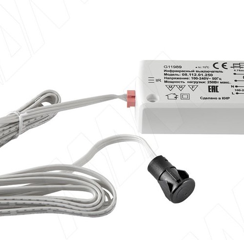 Выключатель инфракрасный D 14 220V. 250V PM218B-14 МДМ