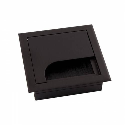 Пропуск для кабеля Merida 80*80,черный