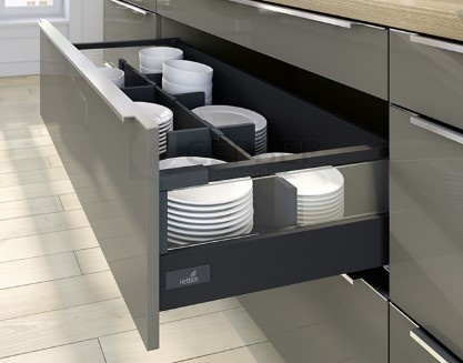 Комплект ящика IА 176*470 полн.,антрацит арт.9234557