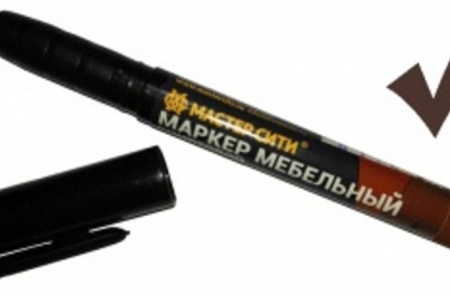 Маркер мебельный орех гварнери