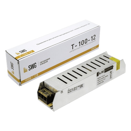 Блок питания компактный,100 W,12V,серия T