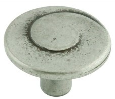 Ручка-кнопка BOYARD RС406BAZ.4 чёрный стар. цинк