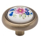 Ручка-кнопка BOYARD RС052АВ.4/W03