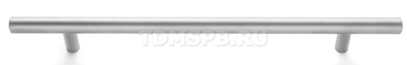 Ручка рейл. L530 192/272мм мат хром, Мебельная фурнитура Фурнитура-М