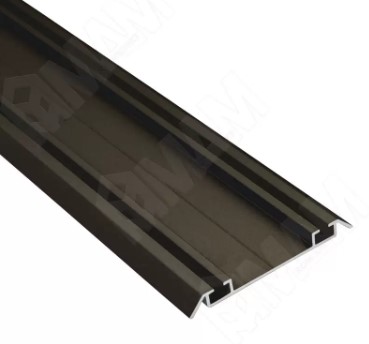 INTEGRO Направляющая нижняя бронза ,L-6000 IN04100A МДМ, Мебельная фурнитура Фурнитура-М