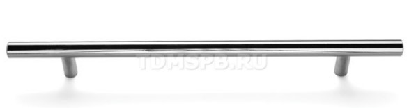 РУЧКА РЕЙЛ.D12 L530 Т12 288 мм  хром, Мебельная фурнитура Фурнитура-М