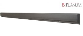Держатель B-Planum для полок SRC200/TFL, шампань, Мебельная фурнитура Фурнитура-М
