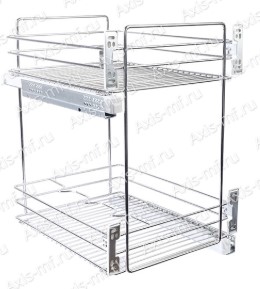 Механизм вык. 2-х яр. Quadro М400*D495 с/к с дов., Мебельная фурнитура Фурнитура-М