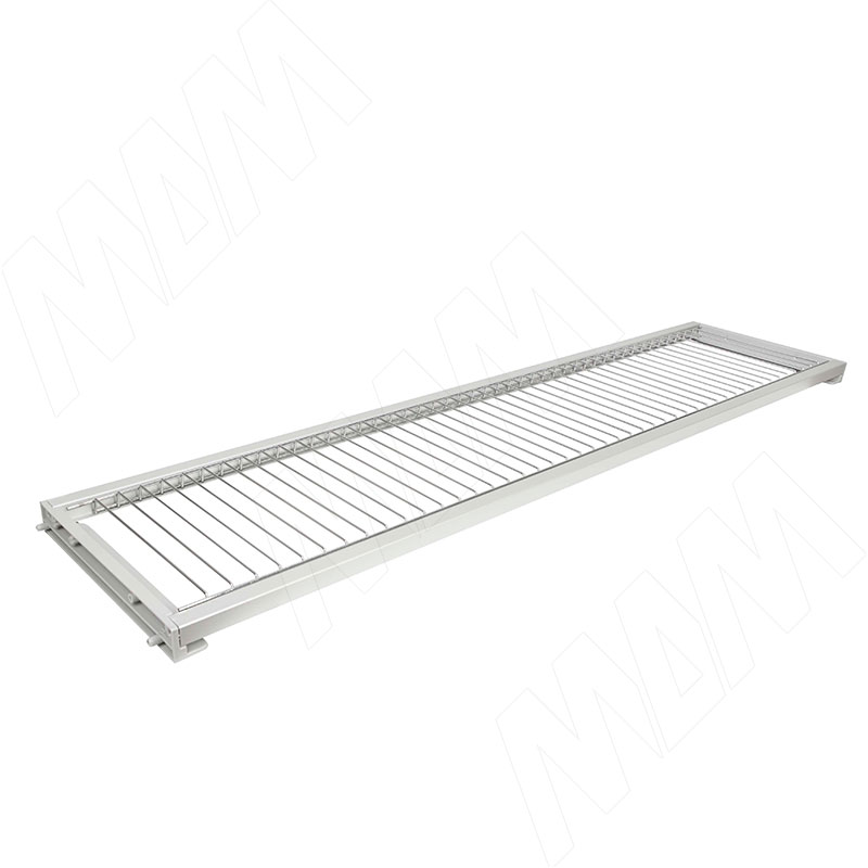 ROUND Посудосушитель для чашек с гладкой рамкой, 1200 мм, хром SV120PF16CP, Мебельная фурнитура Фурнитура-М