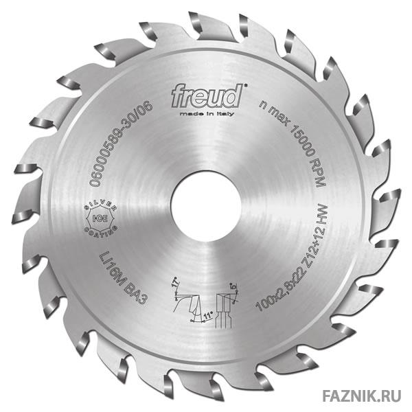Пильный диск 120х22х2,8-3,6z24 FREUD LI16М-АВ3, Мебельная фурнитура Фурнитура-М