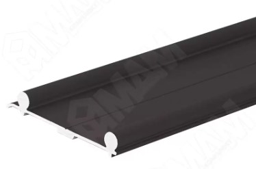 Направляющая нижняя двойная бронза L-2000 PR041955A-S2 МДМ, Мебельная фурнитура Фурнитура-М
