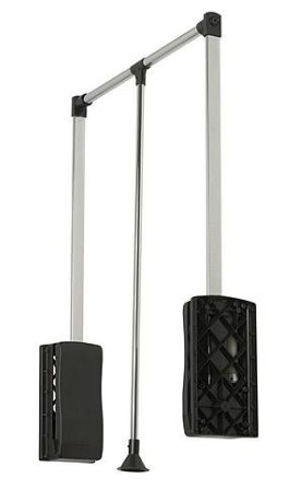 Пантограф GTV 83/115 см стальной,чёрный (875-1200), Мебельная фурнитура Фурнитура-М