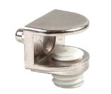 Полкодержатель BOYARD P401Ni.60 хром с регул.фикс., Мебельная фурнитура Фурнитура-М