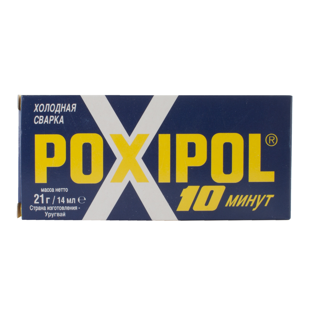Клей метал.холодная сварка 0,014 л. POXIPOL, Мебельная фурнитура Фурнитура-М