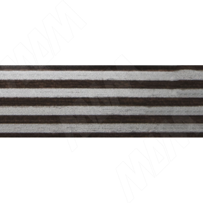 Кромка акрил мультиплекс орех/металлик 43X2 SD.01.402X 43X2, Мебельная фурнитура Фурнитура-М