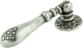 Ручка-кнопка BOYARD RС410BAZ.4, Мебельная фурнитура Фурнитура-М