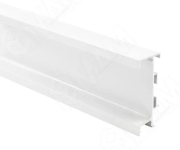 GOLIGHT Унив. профиль-ручка под стол., под св. диодную ленту, белый матовый GL3.3566.4100.WHM PR, Мебельная фурнитура Фурнитура-М