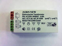 Пр.электр.105w220/12v ZORN NEW, Мебельная фурнитура Фурнитура-М