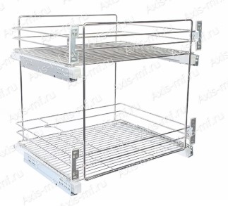 Механизм вык. 2-х яр. Quadro М600*D495 с/к с дов., Мебельная фурнитура Фурнитура-М
