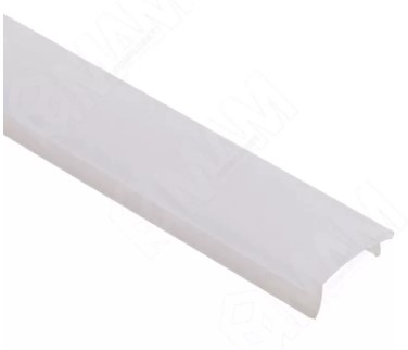 Рассеиватель матовый для профиля МДМ SM-x/FM-x/CM1/GL3.152,L-2000 LSPA-DIF1.3-М, Мебельная фурнитура Фурнитура-М