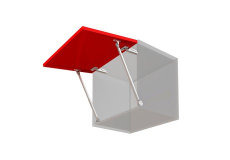 Газовый лифт GL 104GR/100/3 с фиксацией положения, Мебельная фурнитура Фурнитура-М