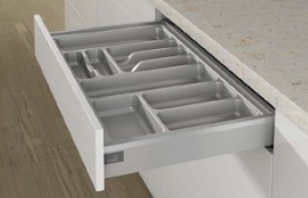 Организация ORGATRAY 440 для IT ATIRA  T441-520,B351-400,серая 9194934, Мебельная фурнитура Фурнитура-М