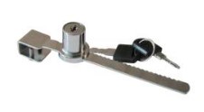 Замок LOCK.318.L140.CR реечный хром, Мебельная фурнитура Фурнитура-М