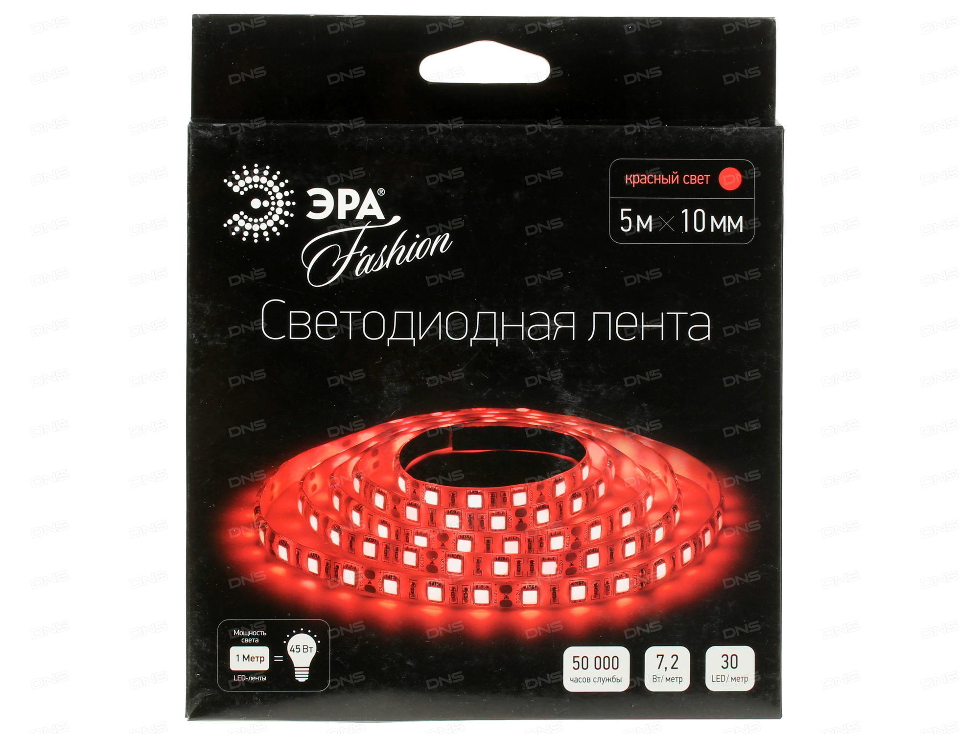 Лента светодиодная ЭРА LS5050-30LED-IP20-R, Мебельная фурнитура Фурнитура-М