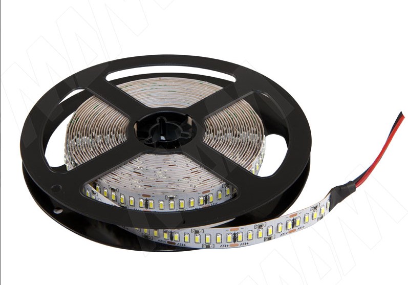 Лента светодиодная 3014/240,12V,5 м,теплый белый 3200К,IP20,24W/1м, Мебельная фурнитура Фурнитура-М