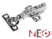Мини петля BOYARD H404A21/2210 c дов., Мебельная фурнитура Фурнитура-М